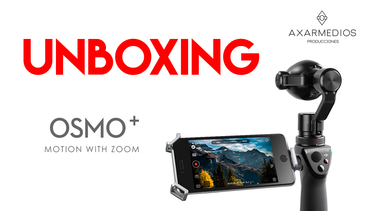 Unboxing DJI Osmo Plus en Español (Spanish)