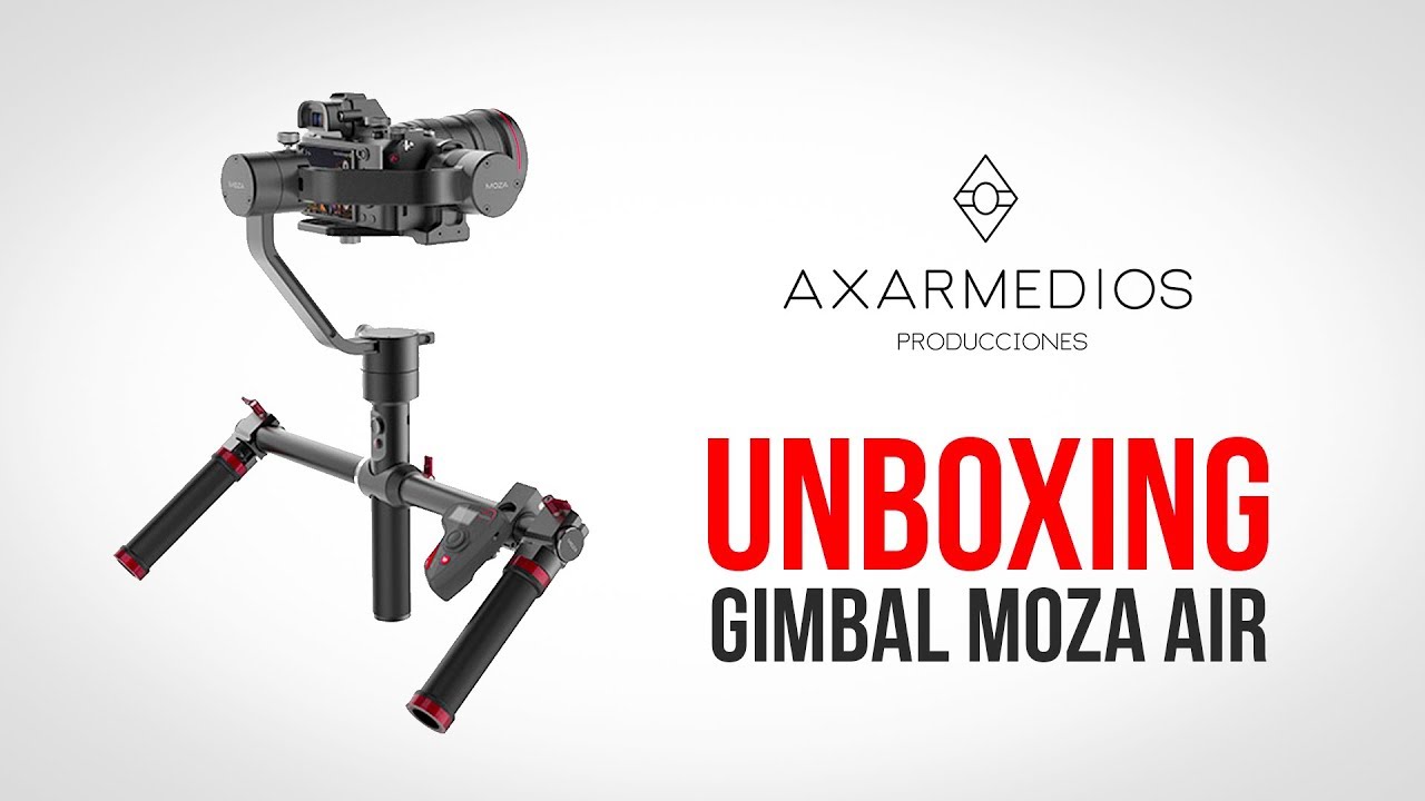 Moza Air Gimbal – Unboxing y Opiniones