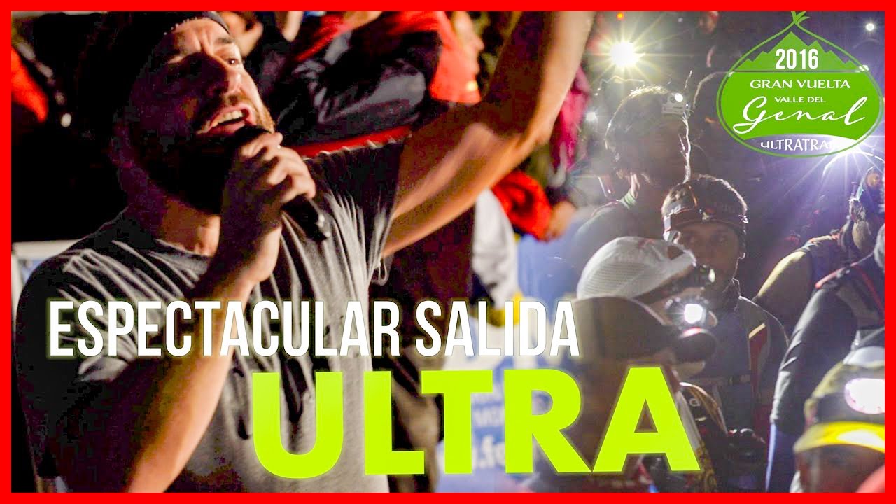 IMPRESIONANTE Salida nocturna de la Modalidad Ultra en la Gran Vuelta Valle del Genal